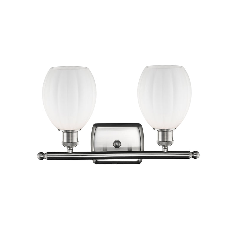 Innovations Lighting Eaton 2 Light Bath Vanity Light Part Of The Ballston Collection 516-2W-SN-G81-LED