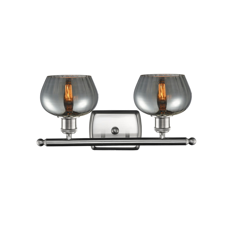 Innovations Lighting Fenton 2 Light Bath Vanity Light Part Of The Ballston Collection 516-2W-SN-G93-LED