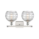 Innovations Lighting Deco Swirl 2 Light 16" Bath Vanity Light 516-2W-WPC-G1213-8-LED