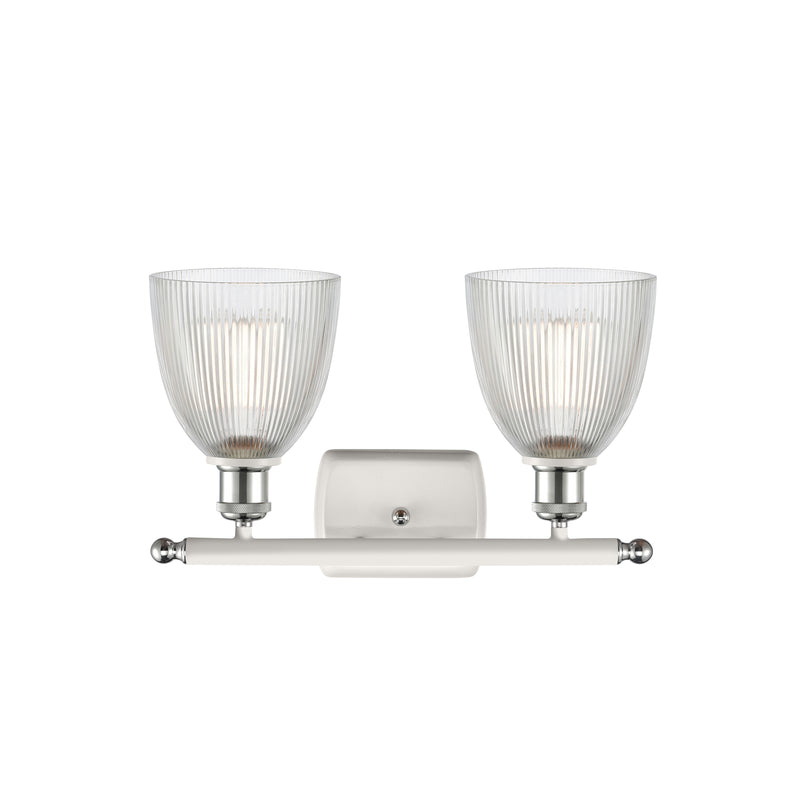 Innovations Lighting Castile 2 Light Bath Vanity Light Part Of The Ballston Collection 516-2W-WPC-G382-LED