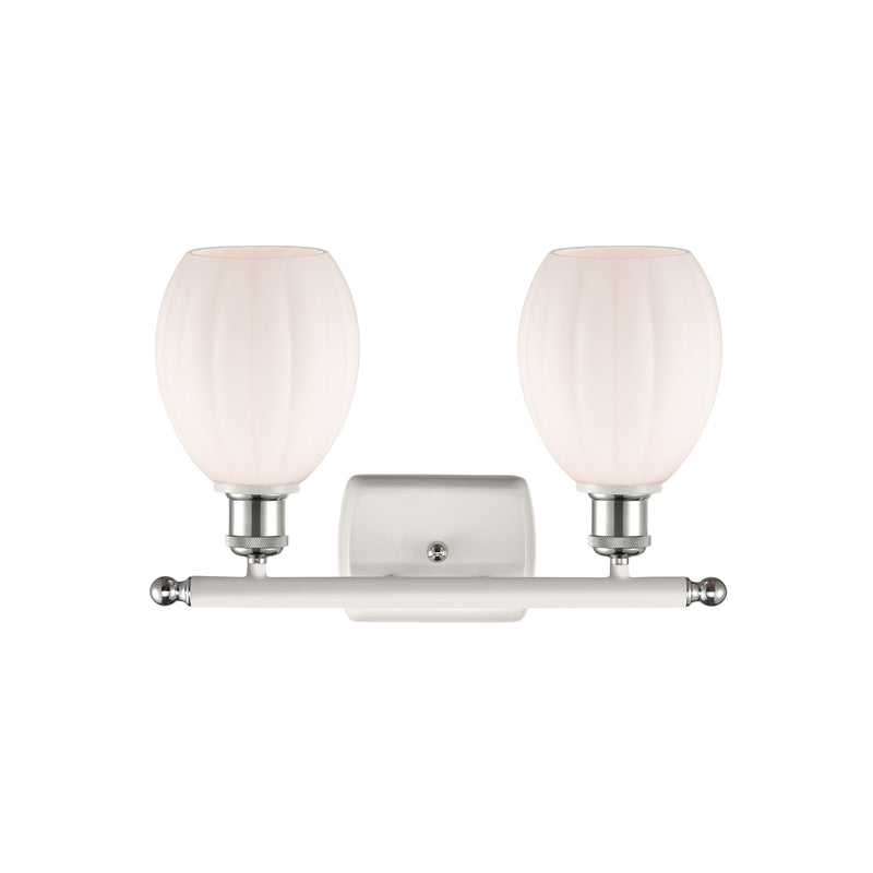 Innovations Lighting Eaton 2 Light Bath Vanity Light Part Of The Ballston Collection 516-2W-WPC-G81-LED