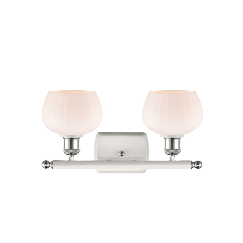 Innovations Lighting Fenton 2 Light Bath Vanity Light Part Of The Ballston Collection 516-2W-WPC-G91-LED