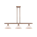 Orwell Island Light shown in the Antique Copper finish with a Matte White shade