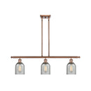 Caledonia Island Light shown in the Antique Copper finish with a Charcoal shade