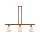 Ellery Island Light shown in the Antique Copper finish with a White shade