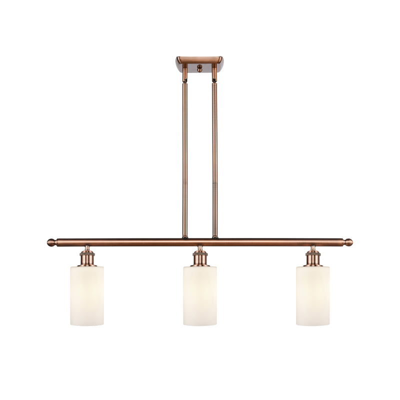 Clymer Island Light shown in the Antique Copper finish with a Matte White shade