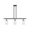 Clymer Island Light shown in the Black Antique Brass finish with a Clear shade