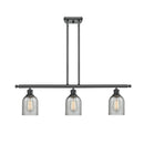 Caledonia Island Light shown in the Matte Black finish with a Charcoal shade