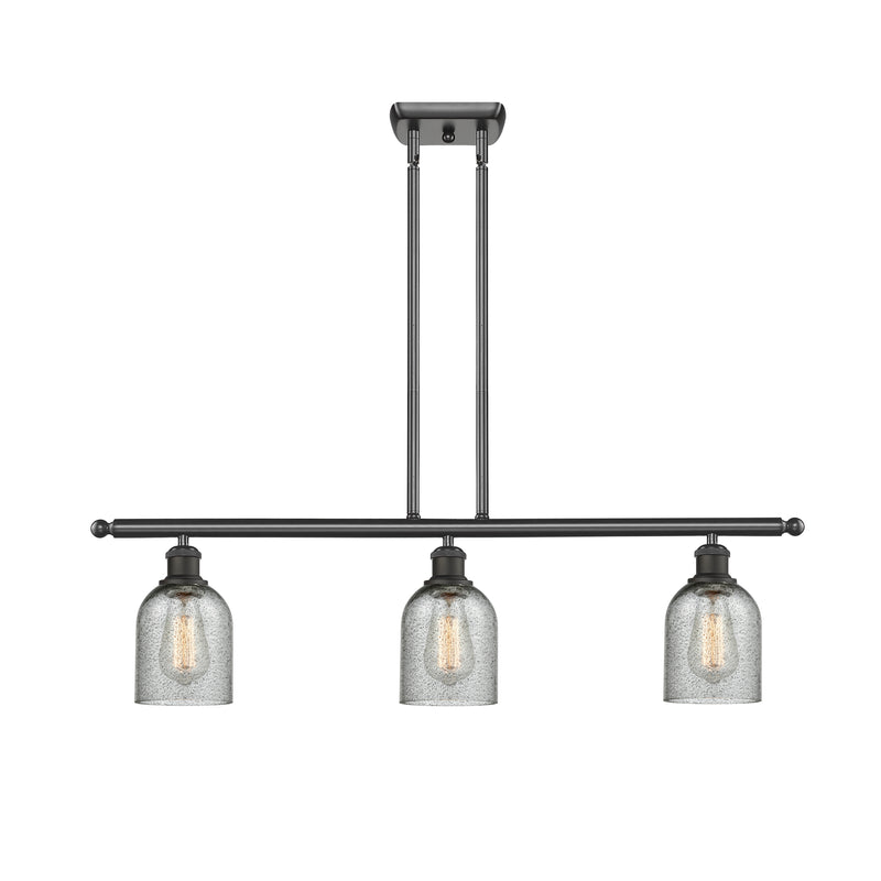 Caledonia Island Light shown in the Oil Rubbed Bronze finish with a Charcoal shade