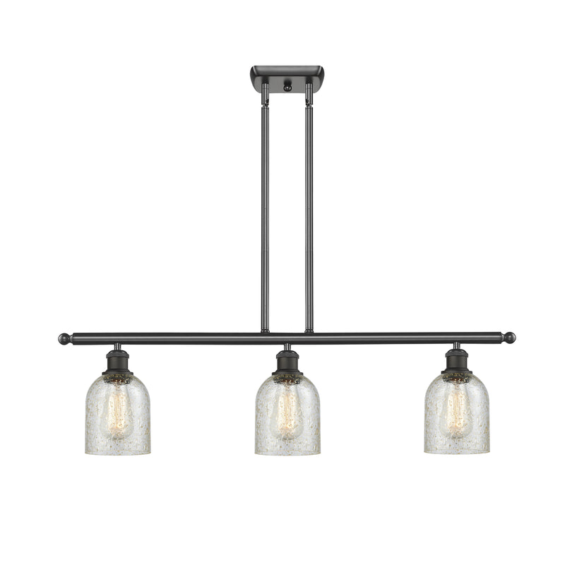 Caledonia Island Light shown in the Oil Rubbed Bronze finish with a Mica shade
