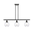 Waverly Island Light shown in the Oil Rubbed Bronze finish with a Clear shade