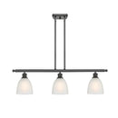 Castile Island Light shown in the Oil Rubbed Bronze finish with a White shade