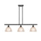 Arietta Island Light shown in the Oil Rubbed Bronze finish with a Clear shade