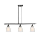 Brookfield Island Light shown in the Oil Rubbed Bronze finish with a White shade