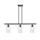 Clymer Island Light shown in the Oil Rubbed Bronze finish with a Clear shade