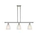 Brookfield Island Light shown in the Polished Nickel finish with a White shade