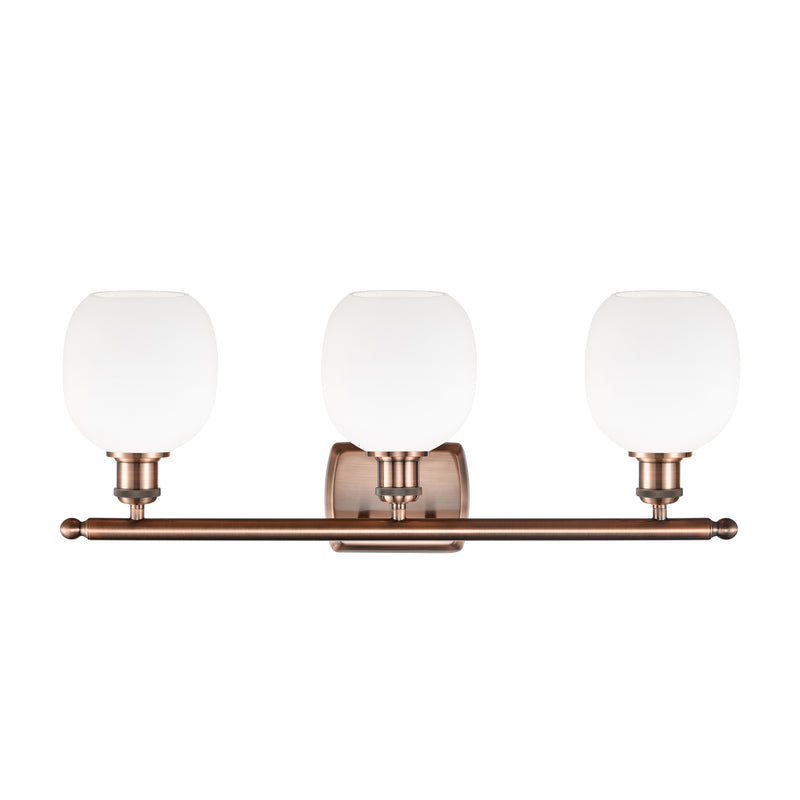 Innovations Lighting Belfast 3 Light Bath Vanity Light Part Of The Ballston Collection 516-3W-AC-G101-LED