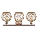 Innovations Lighting Farmhouse Rope 3 Light Bath Vanity Light Part Of The Ballston Collection 516-3W-AC-G122-8RB-LED