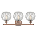 Innovations Lighting Farmhouse Rope 3 Light Bath Vanity Light Part Of The Ballston Collection 516-3W-AC-G122-8RW-LED