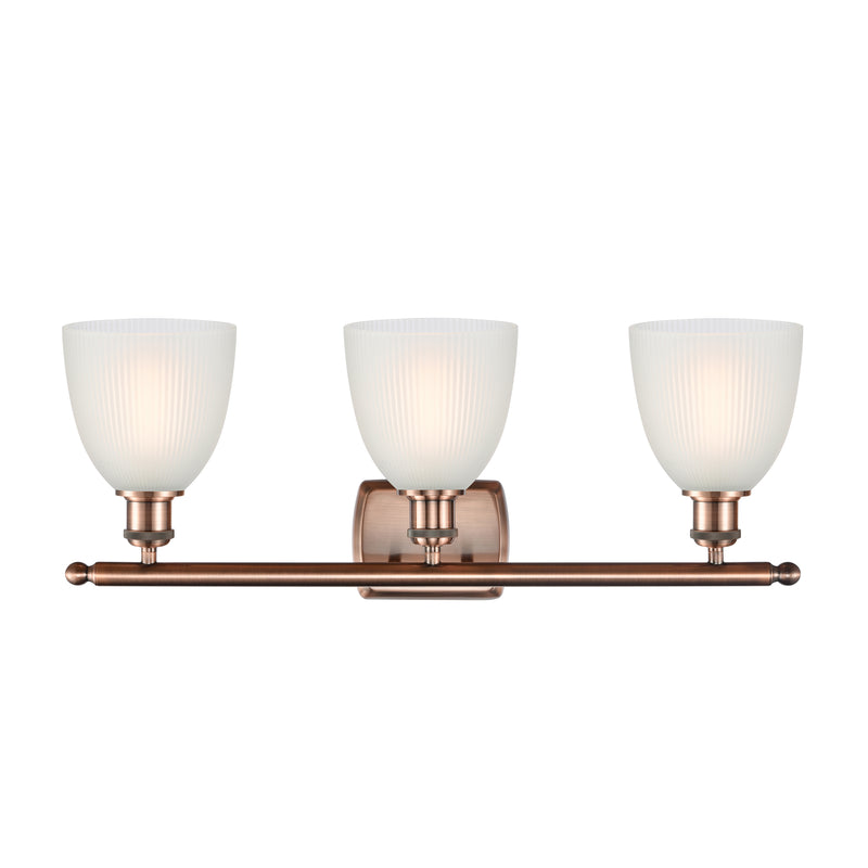 Innovations Lighting Castile 3 Light Bath Vanity Light Part Of The Ballston Collection 516-3W-AC-G381-LED