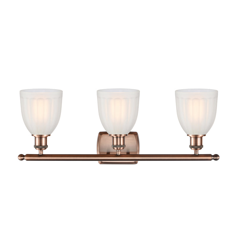 Innovations Lighting Brookfield 3 Light Bath Vanity Light Part Of The Ballston Collection 516-3W-AC-G441-LED