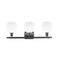 Innovations Lighting Belfast 3 Light Bath Vanity Light Part Of The Ballston Collection 516-3W-BK-G101-LED