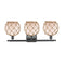 Innovations Lighting Farmhouse Rope 3 Light Bath Vanity Light Part Of The Ballston Collection 516-3W-BK-G121-8RB-LED