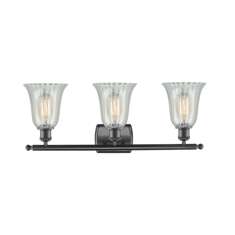 Innovations Lighting Hanover 3 Light Bath Vanity Light Part Of The Ballston Collection 516-3W-BK-G2811-LED