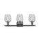 Innovations Lighting Salina 3 Light Bath Vanity Light Part Of The Ballston Collection 516-3W-BK-G292-LED