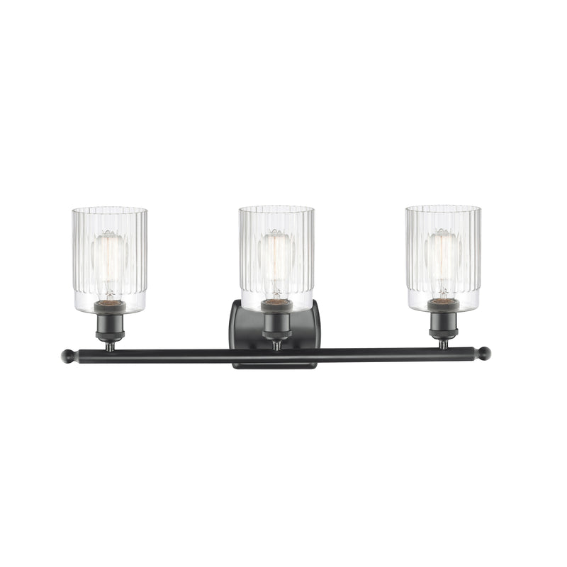 Innovations Lighting Hadley 3 Light Bath Vanity Light Part Of The Ballston Collection 516-3W-BK-G342-LED