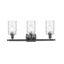 Innovations Lighting Candor 3 Light Bath Vanity Light Part of the Ballston Collection 516-3W-BK-G352-LED