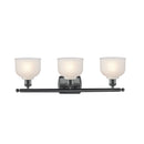 Innovations Lighting Dayton 3 Light Bath Vanity Light Part Of The Ballston Collection 516-3W-BK-G411-LED