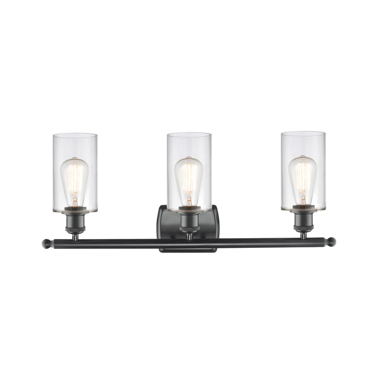 Innovations Lighting Clymer 3 Light Bath Vanity Light Part Of The Ballston Collection 516-3W-BK-G802-LED