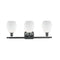 Innovations Lighting Eaton 3 Light Bath Vanity Light Part Of The Ballston Collection 516-3W-BK-G81-LED