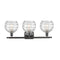 Innovations Lighting Deco Swirl 3 Light 26" Bath Vanity Light 516-3W-OB-G1213-8-LED