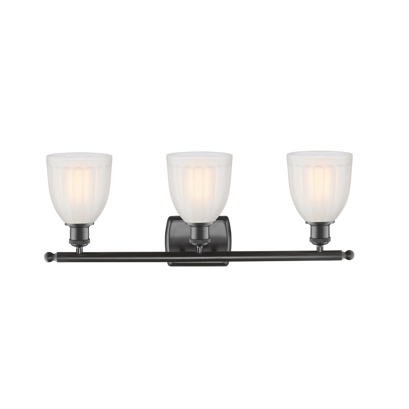 Innovations Lighting Brookfield 3 Light Bath Vanity Light Part Of The Ballston Collection 516-3W-OB-G441-LED