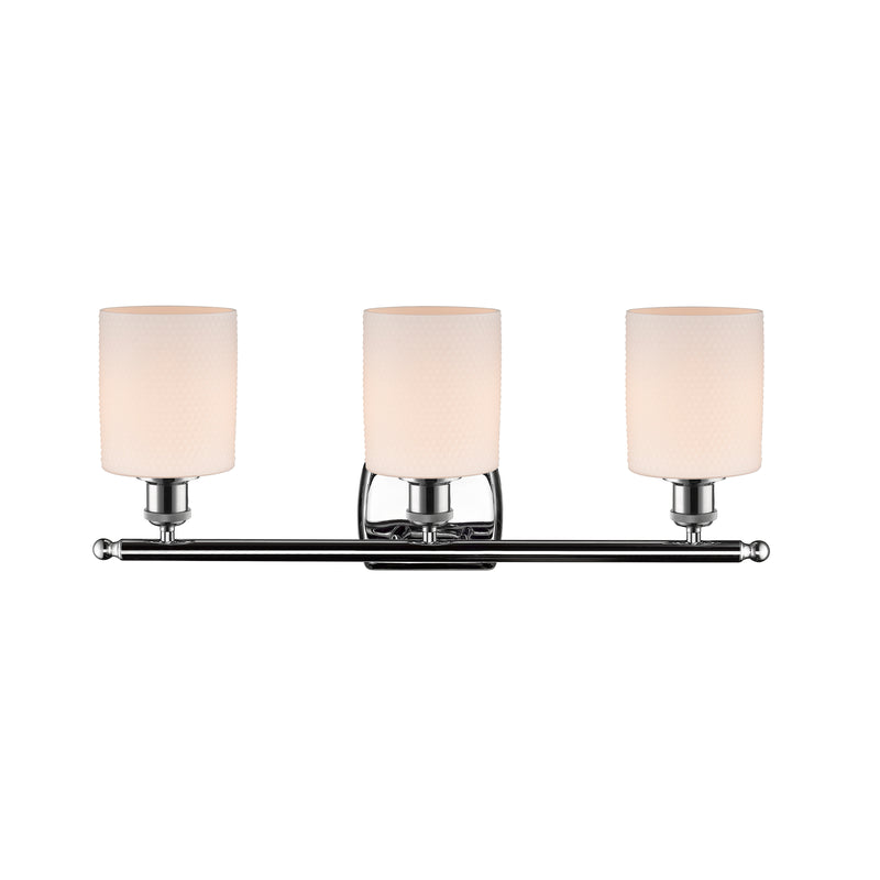 Innovations Lighting Cobbleskill 3 Light Bath Vanity Light Part Of The Ballston Collection 516-3W-PC-G111-LED