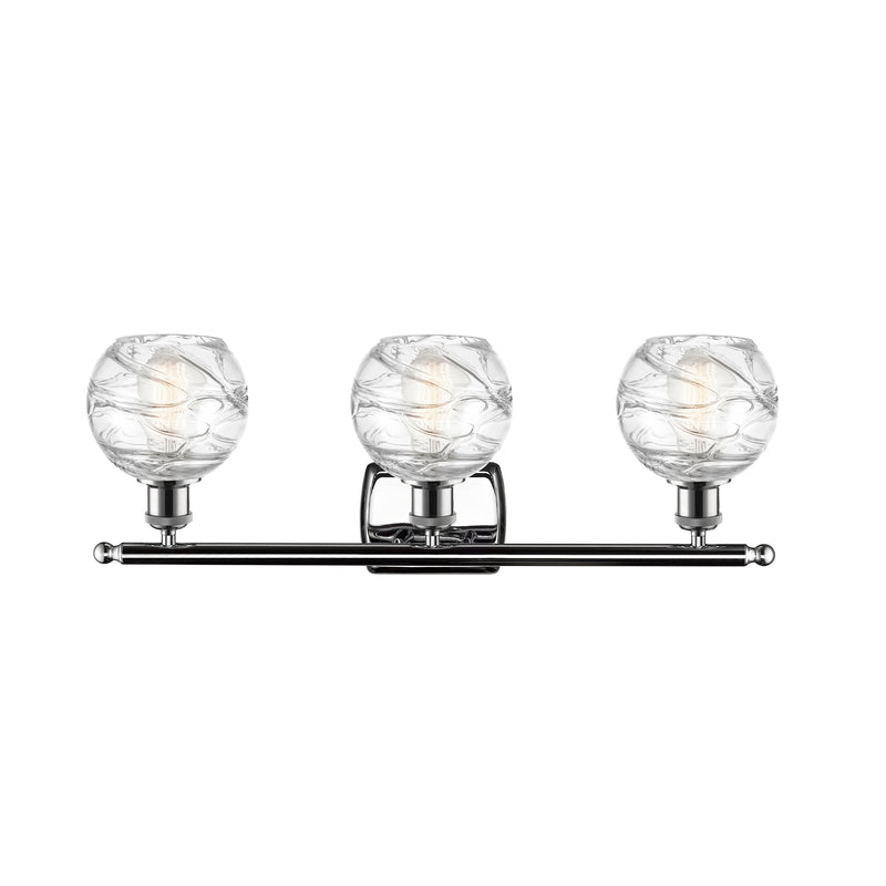 Innovations Lighting Deco Swirl 3 Light 26" Bath Vanity Light 516-3W-PC-G1213-6-LED