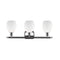 Innovations Lighting Eaton 3 Light Bath Vanity Light Part Of The Ballston Collection 516-3W-PC-G81-LED