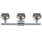 Innovations Lighting Fenton 3 Light Bath Vanity Light Part Of The Ballston Collection 516-3W-PC-G93-LED