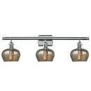 Fenton Bath Vanity Light shown in the Polished Chrome finish with a Mercury shade