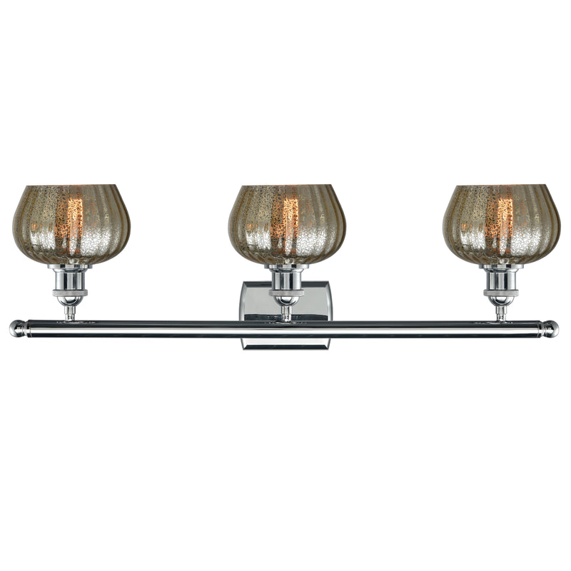 Innovations Lighting Fenton 3 Light Bath Vanity Light Part Of The Ballston Collection 516-3W-PC-G96-LED