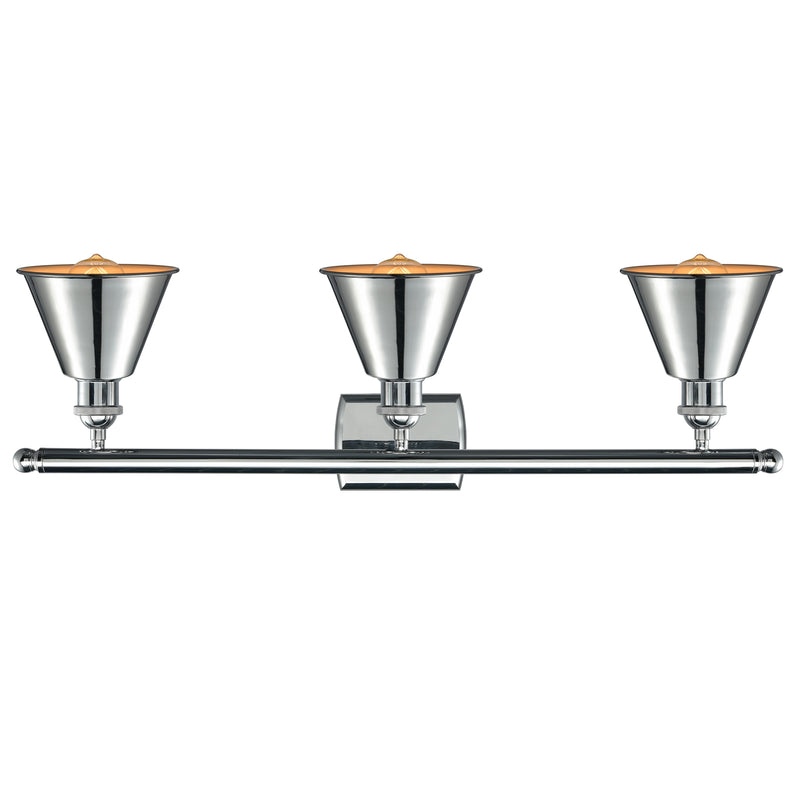 Innovations Lighting Smithfield 3 Light Bath Vanity Light Part Of The Ballston Collection 516-3W-PC-M8-LED