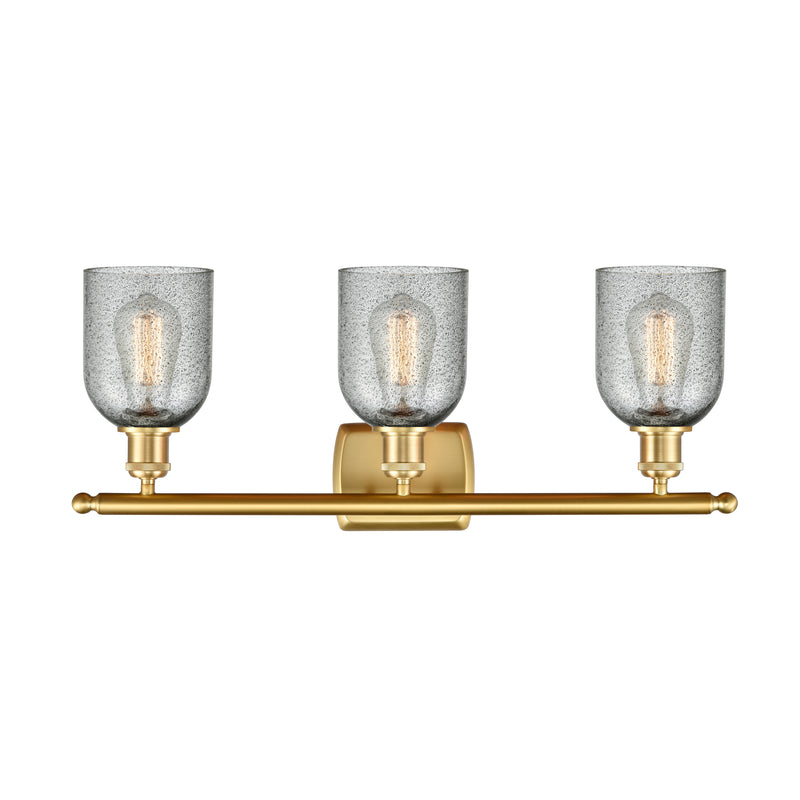 Innovations Lighting Caledonia 3 Light Bath Vanity Light Part Of The Ballston Collection 516-3W-SG-G257-LED