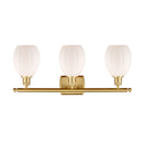 Innovations Lighting Eaton 3 Light Bath Vanity Light Part Of The Ballston Collection 516-3W-SG-G81-LED