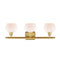 Innovations Lighting Fenton 3 Light Bath Vanity Light Part Of The Ballston Collection 516-3W-SG-G91-LED