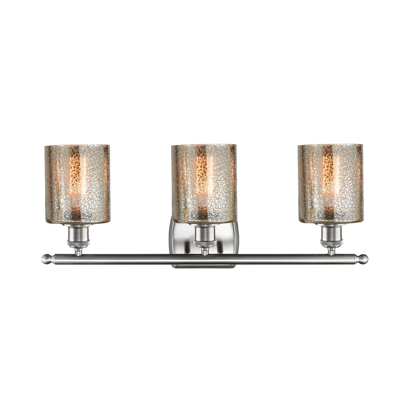 Innovations Lighting Cobbleskill 3 Light Bath Vanity Light Part Of The Ballston Collection 516-3W-SN-G116-LED