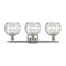Innovations Lighting Deco Swirl 3 Light 26" Bath Vanity Light 516-3W-SN-G1213-8-LED