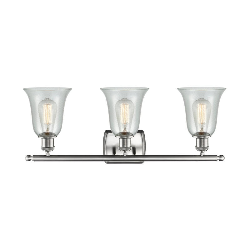 Innovations Lighting Hanover 3 Light Bath Vanity Light Part Of The Ballston Collection 516-3W-SN-G2812-LED