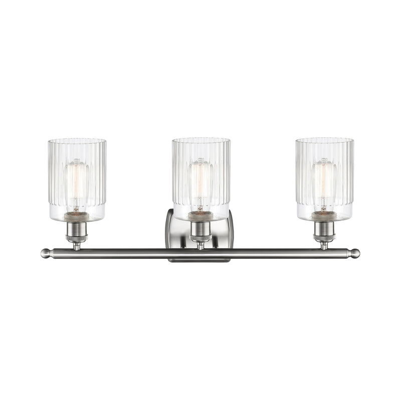 Innovations Lighting Hadley 3 Light Bath Vanity Light Part Of The Ballston Collection 516-3W-SN-G342-LED